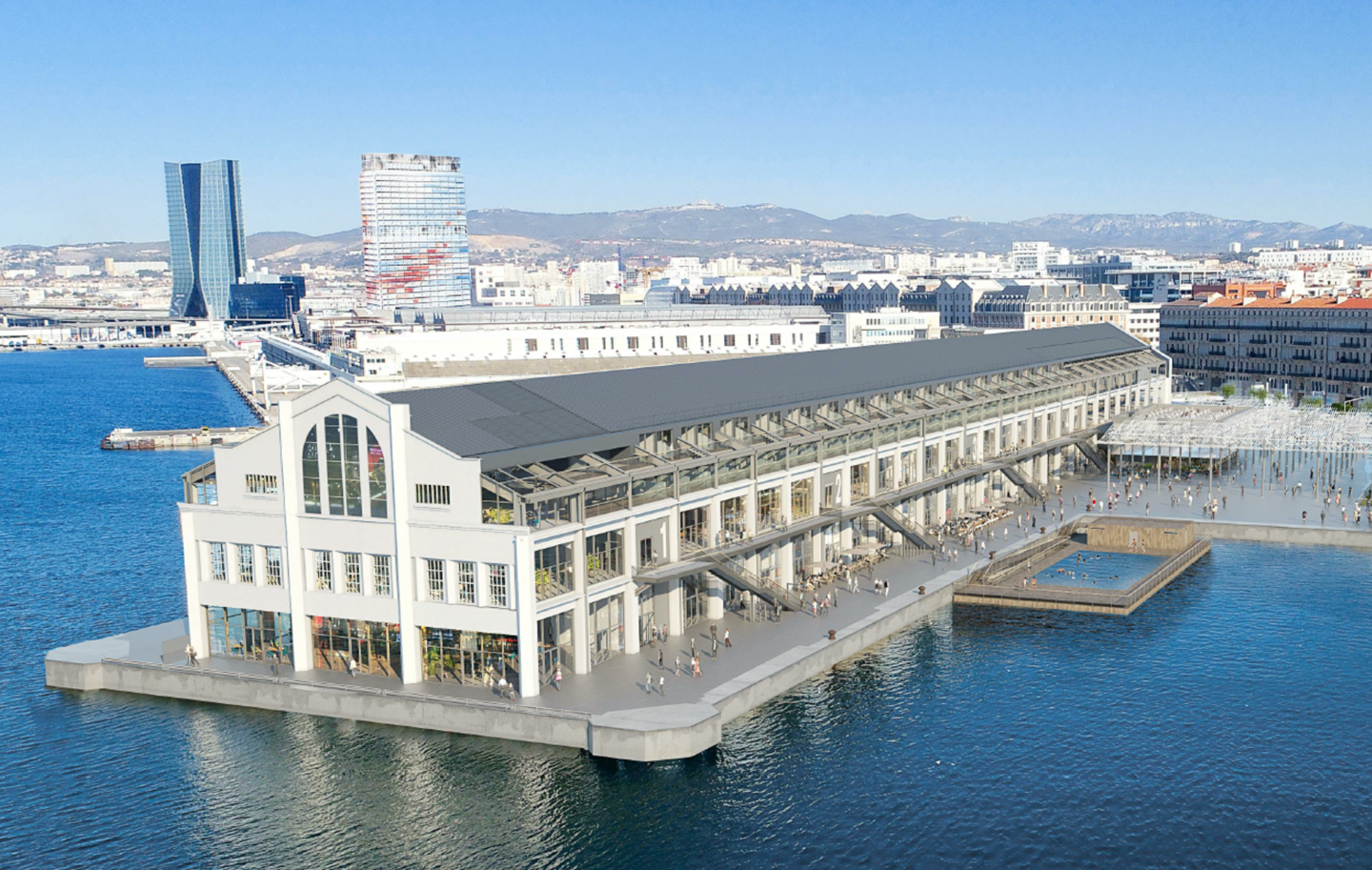 Oasiis Référence Halle J1 La Passerelle Joliette à Marseille