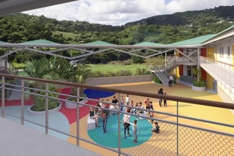 Oasiis - Groupe scolaire Morne COURBARIL au Marin en Martinique